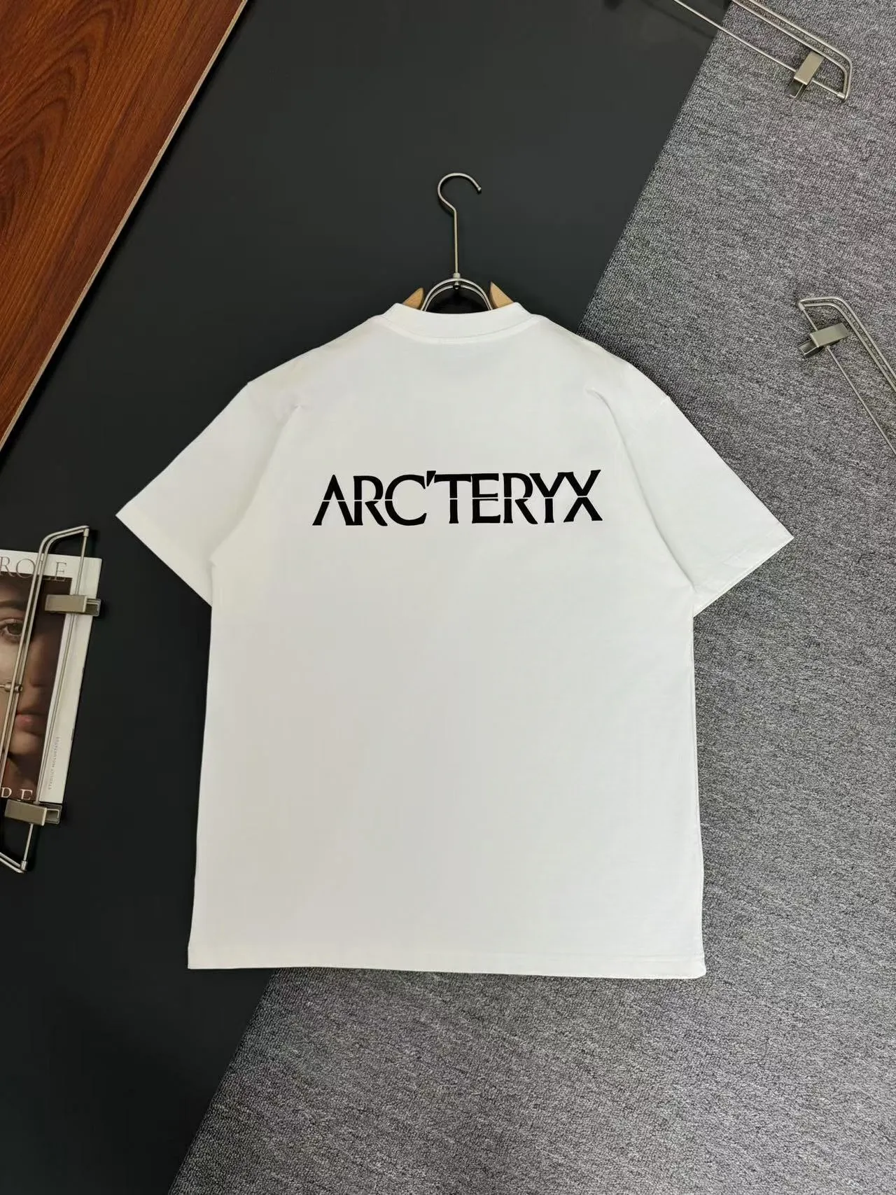 ARC‘TERYX/ g Breathable t logo New Arrival t ， Breathable， ， Versatile ：White Black Red Sizes：S M L XL XXL